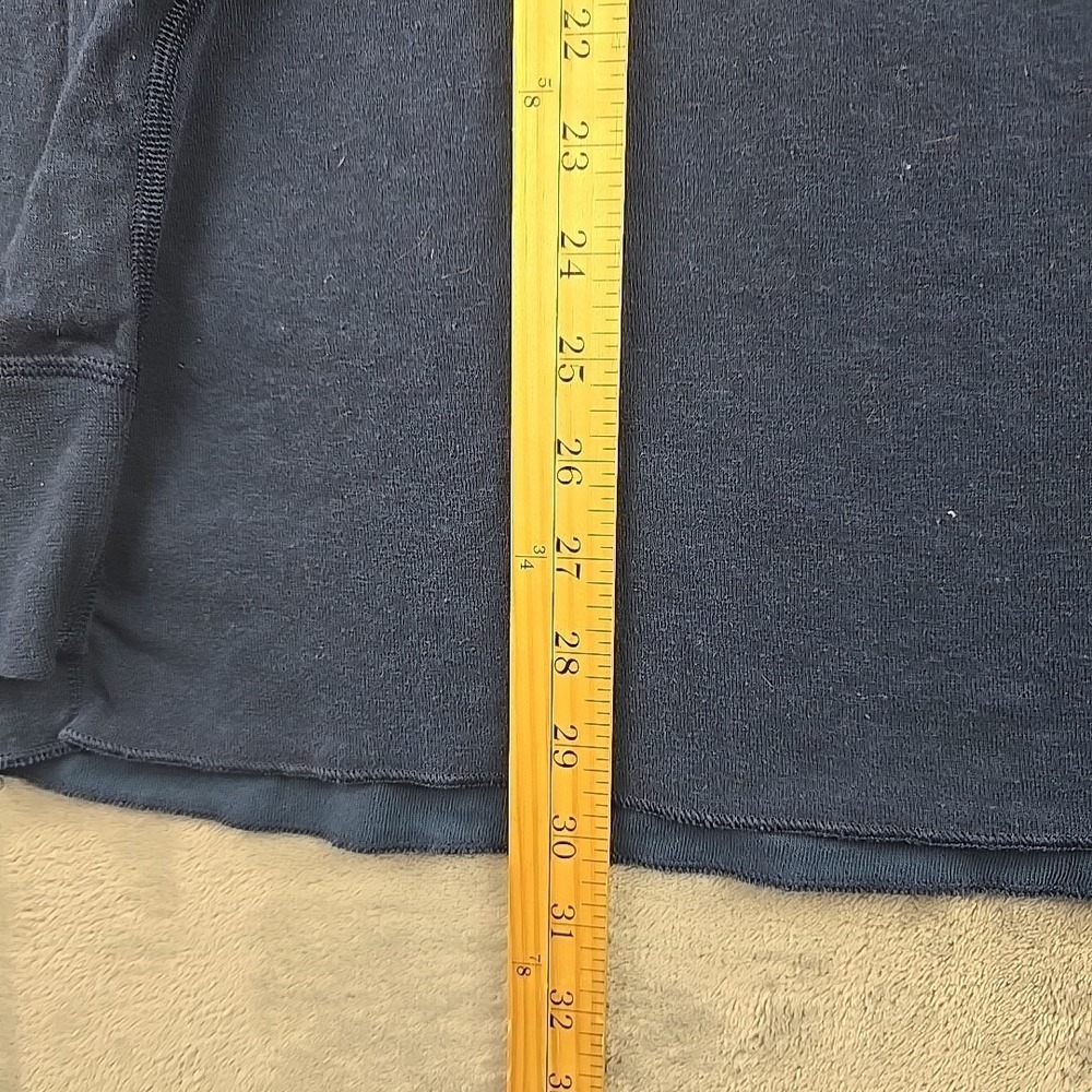 LL Bean River Drivers Shirt Mens XL Navy Blue Traditional Fit Wool Blend 2 Layer - Picture 5 of 7